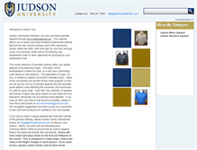 Tablet Screenshot of judsonapparel.org